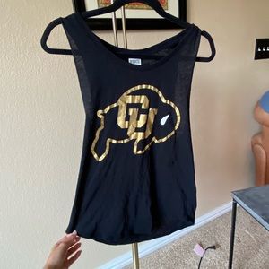 CU buffs workout tank